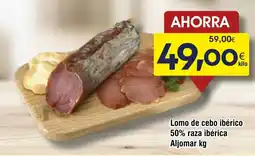 FROIZ Lomo de cebo ibérico 50% raza ibérica Aljomar oferta
