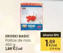Eroski Eroski basic - palitos de mar oferta