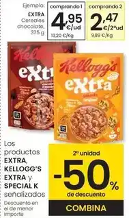 Eroski Extra - cereales chocolate oferta