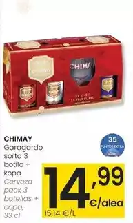 Eroski Chimay - cerveza oferta