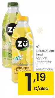 Eroski Zü - limonadas oferta