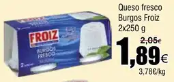 FROIZ FROIZ Queso fresco Burgos oferta