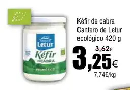 FROIZ Kéfir de cabra Cantero de Letur ecológico oferta