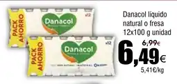 FROIZ DANACOL líquido natural o fresa oferta