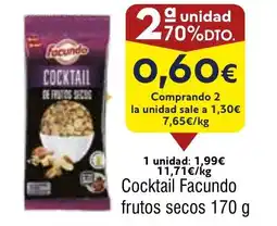 FROIZ Cocktail Facundo frutos secos oferta
