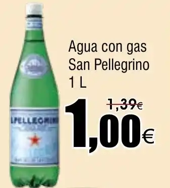 FROIZ SAN PELLEGRINO Agua con gas oferta