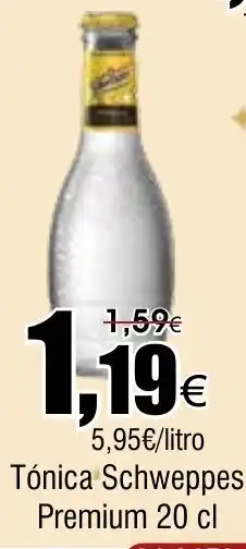 FROIZ SCHWEPPES Tónica oferta