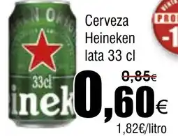 FROIZ HEINEKEN Cerveza oferta