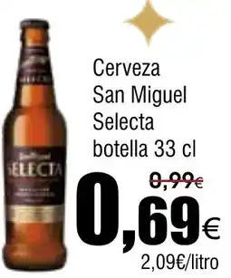 FROIZ SAN MIGUEL Cerveza Selecta oferta