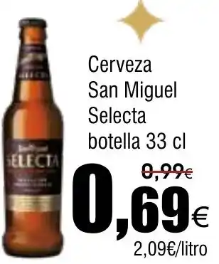 FROIZ SAN MIGUEL Cerveza Selecta oferta