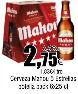 FROIZ Cerveza Mahou 5 Estrellas oferta