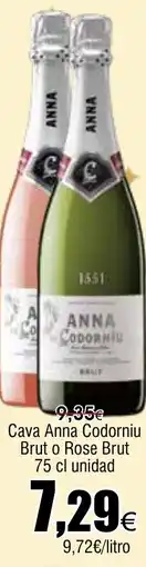 FROIZ Cava Anna Codorniu Brut o Rose Brut oferta