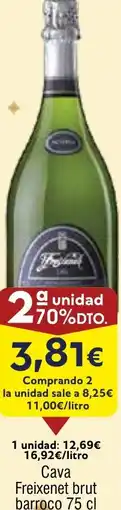 FROIZ FREIXENET Cava brut barroco oferta