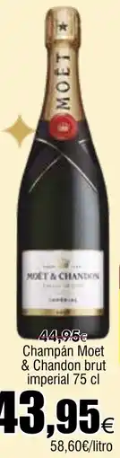 FROIZ MOET & CHANDON Champán brut imperial oferta