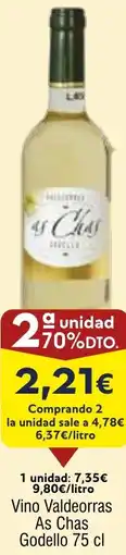 FROIZ Vino Valdeorras As Chas Godello oferta