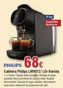 FROIZ Philips - cafetera lm9012/lor barista oferta