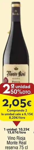 FROIZ Vino Rioja Monte Real reserva oferta