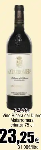 FROIZ Vino Ribera del Duero Matarromera crianza oferta