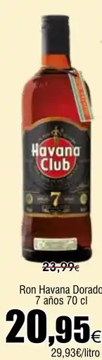 FROIZ Ron Havana Dorado 7 años oferta