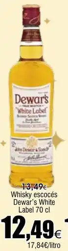 FROIZ DEWAR'S Whisky escocés White Label oferta