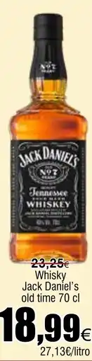 FROIZ JACK DANIEL'S Whisky old time oferta