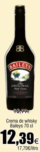 FROIZ BAILEYS Crema de whisky oferta