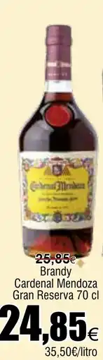 FROIZ Cardenal Mendoza Yzaguirre rojo Gran Reserva oferta
