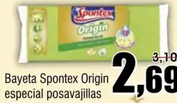 FROIZ SPONTEX Bayeta Origin especial posavajillas oferta