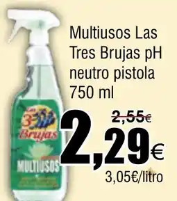 FROIZ Multiusos Las Tres Brujas pH neutro pistola oferta