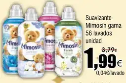 FROIZ MIMOSIN Suavizante gama 56 lavados oferta