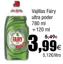 FROIZ FAIRY Vajillas ultra poder oferta