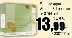 FROIZ Estuche Agua Victorio & Lucchino nº 3 oferta