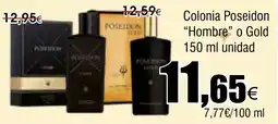 FROIZ Colonia Poseidon "Hombre" o Gold oferta