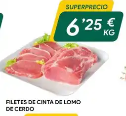 Masymas Filetes de cinta de lomo de cerdo oferta