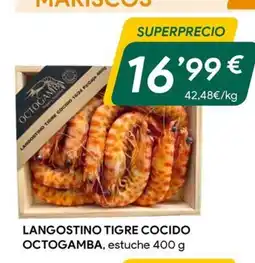 Masymas OCTOGAMBA Langostino tigre cocido oferta
