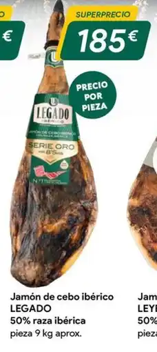 Masymas LEGADO Jamón de cebo ibérico oferta
