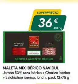 Masymas NAVIDUL Maleta mix ibérico oferta