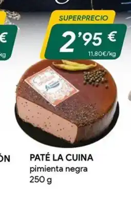 Masymas Paté la cuina oferta