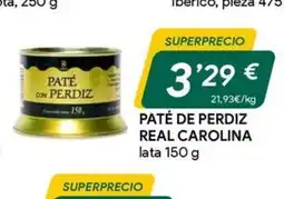 Masymas Paté de perdiz real carolina oferta