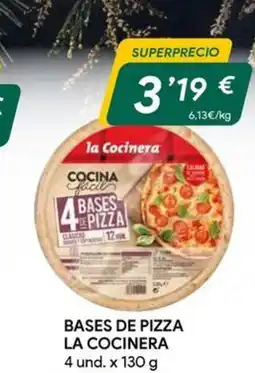 Masymas LA COCINERA Basses de pizza oferta