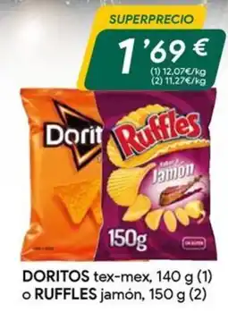 Masymas DORITOS O RUFFLES oferta