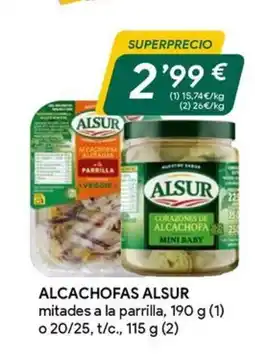 Masymas ALSUR Alcachofas oferta