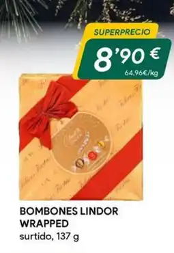 Masymas Bombones lindor wrapped oferta