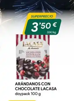 Masymas LACASA Arandanos con chocolate oferta