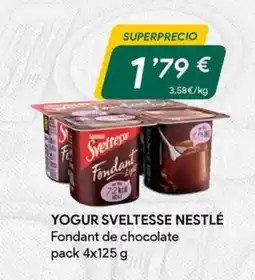 Masymas Yogur sveltesse nestlé oferta