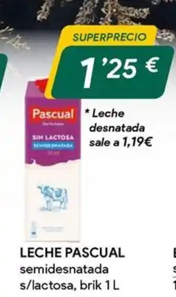 Masymas PASCUAL Leche oferta