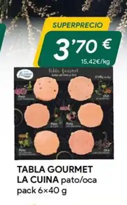 Masymas Tabla gourmet la cuina oferta