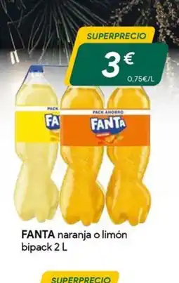 Masymas FANTA naranja o limón oferta