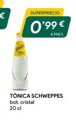Masymas SCHWEPPES Tónica oferta