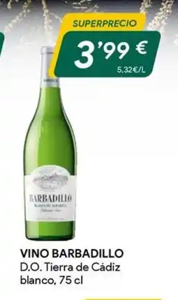 Masymas BARBADILLO Vino oferta